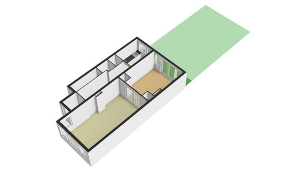 Floorplan - Stationssingel 83A, 3033 HE Rotterdam